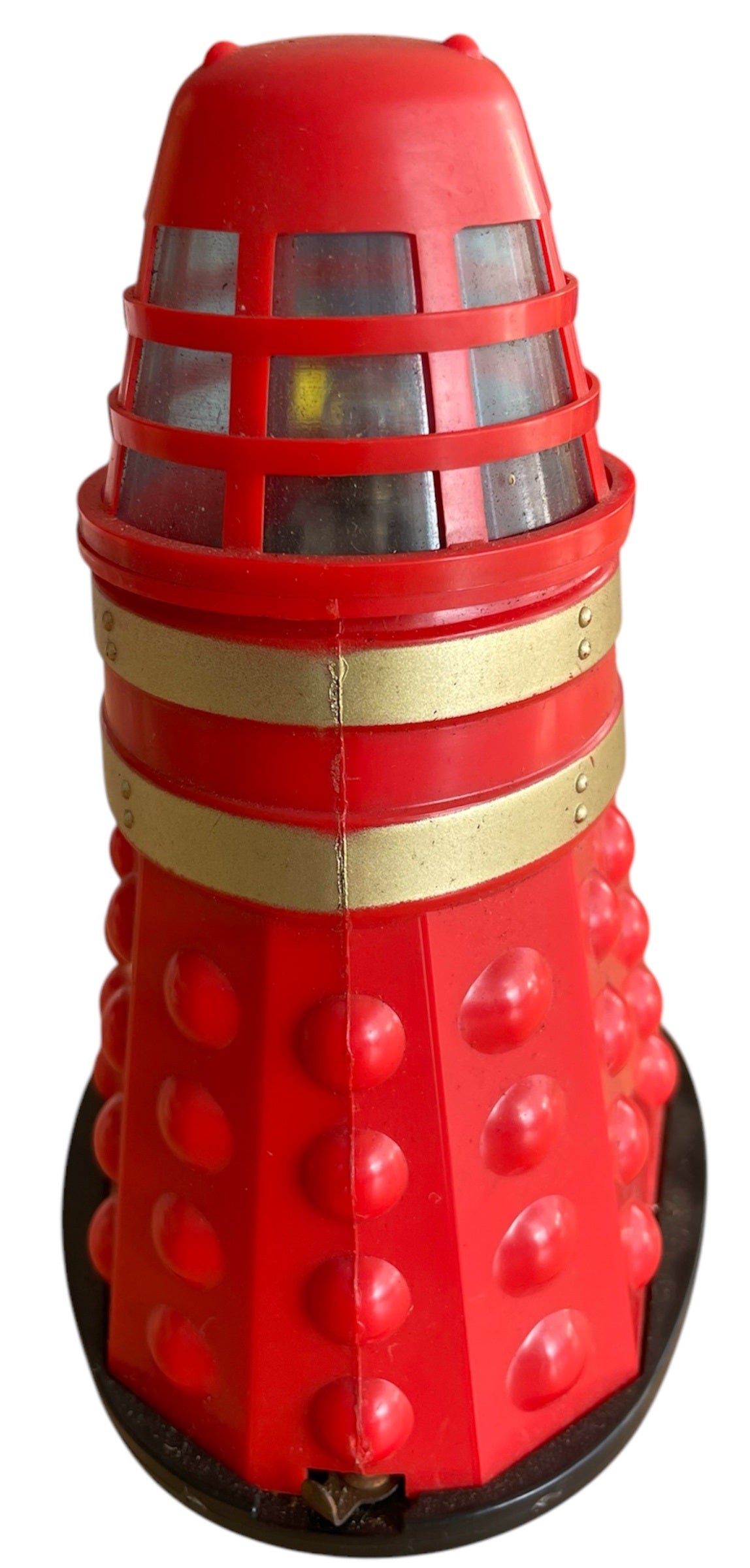 Vintage Louis Marx 1974 Doctor Dr Who Robot Action Battery Operated Red Dalek - Fully Working In The Original Box