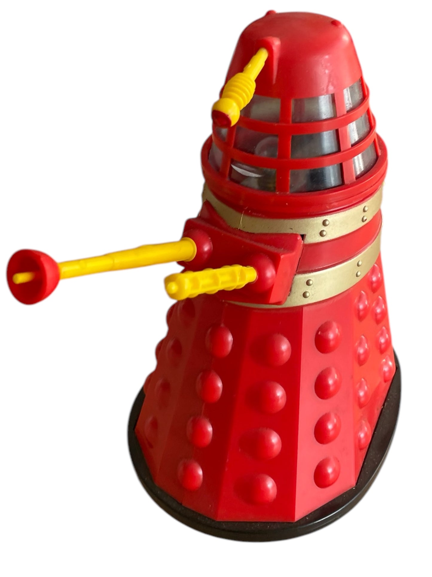 Vintage Louis Marx 1974 Doctor Dr Who Robot Action Battery Operated Red Dalek - Fully Working In The Original Box