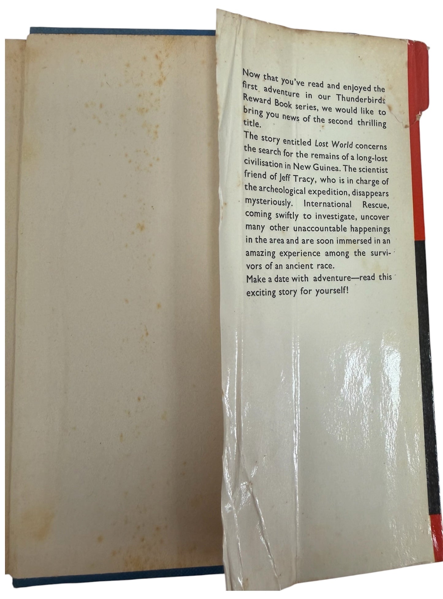 Vintage 1966 Gerry Andersons Thunderbirds - Operation Asteroids With Dust Cover First Edition Hardback Book
