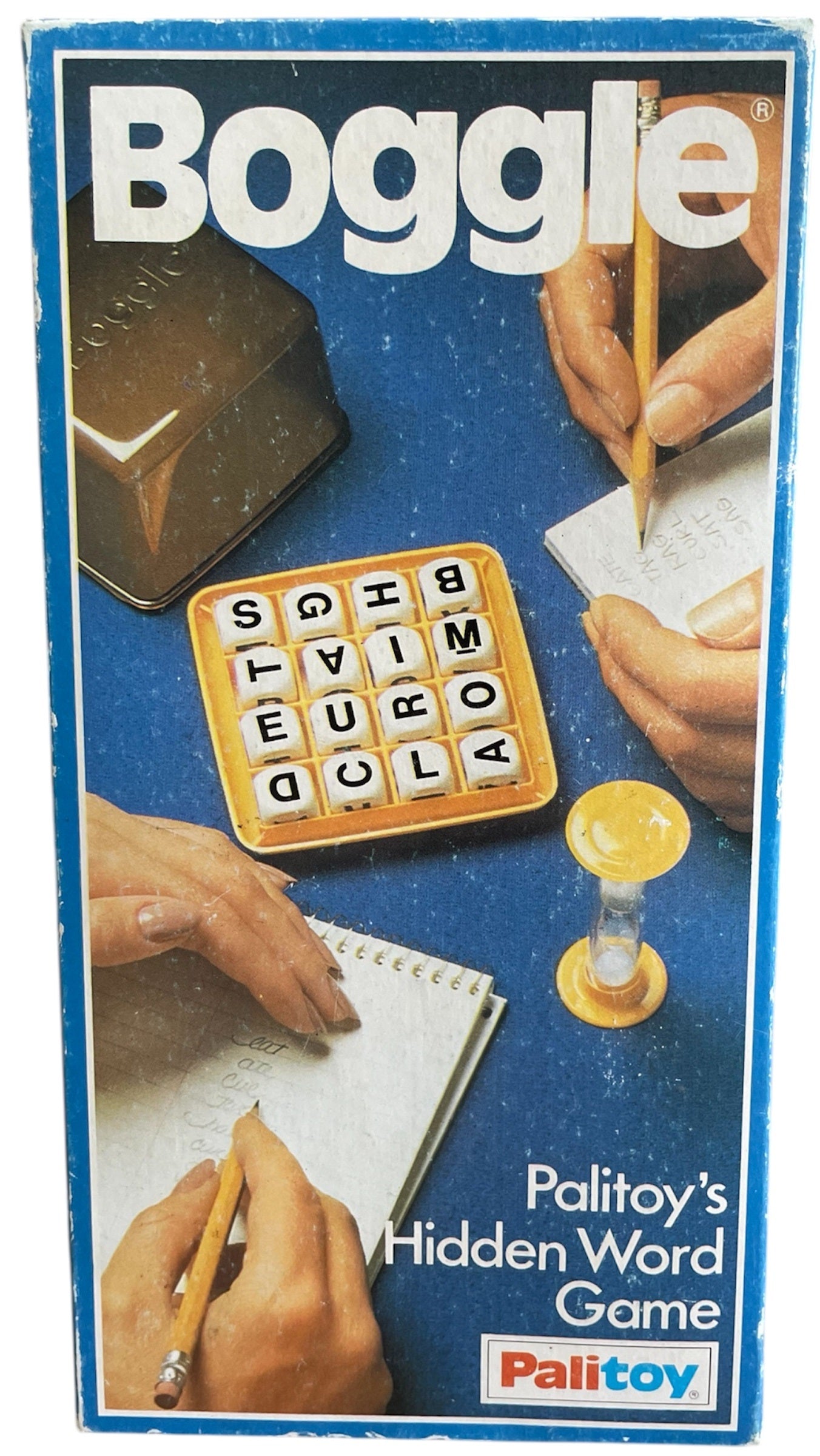 Vintage 1975 Boogle - Palitoys Hidden Word Game - Fantastic Condition 100% Complete In The Original Box