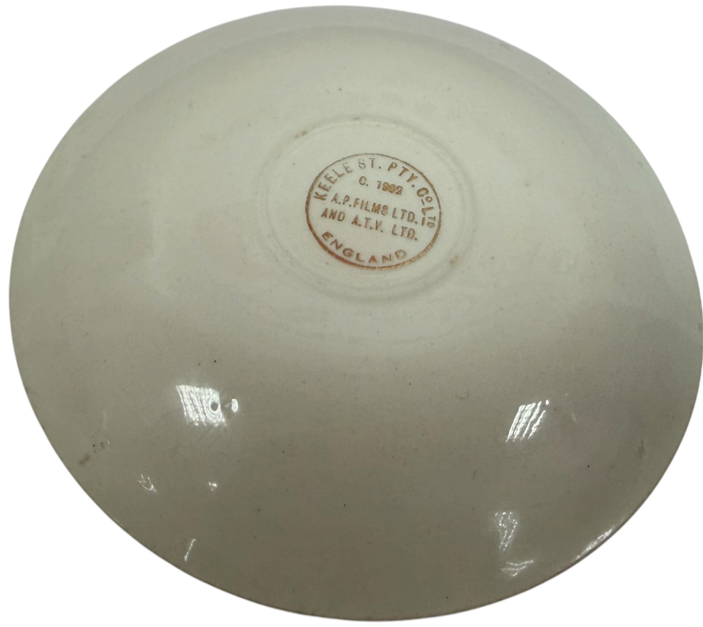 Vintage Keele St Pottery1962 Gerry Andersons A P Films Supercar Saucer - Fantastic Condition - Ultra Rare Item