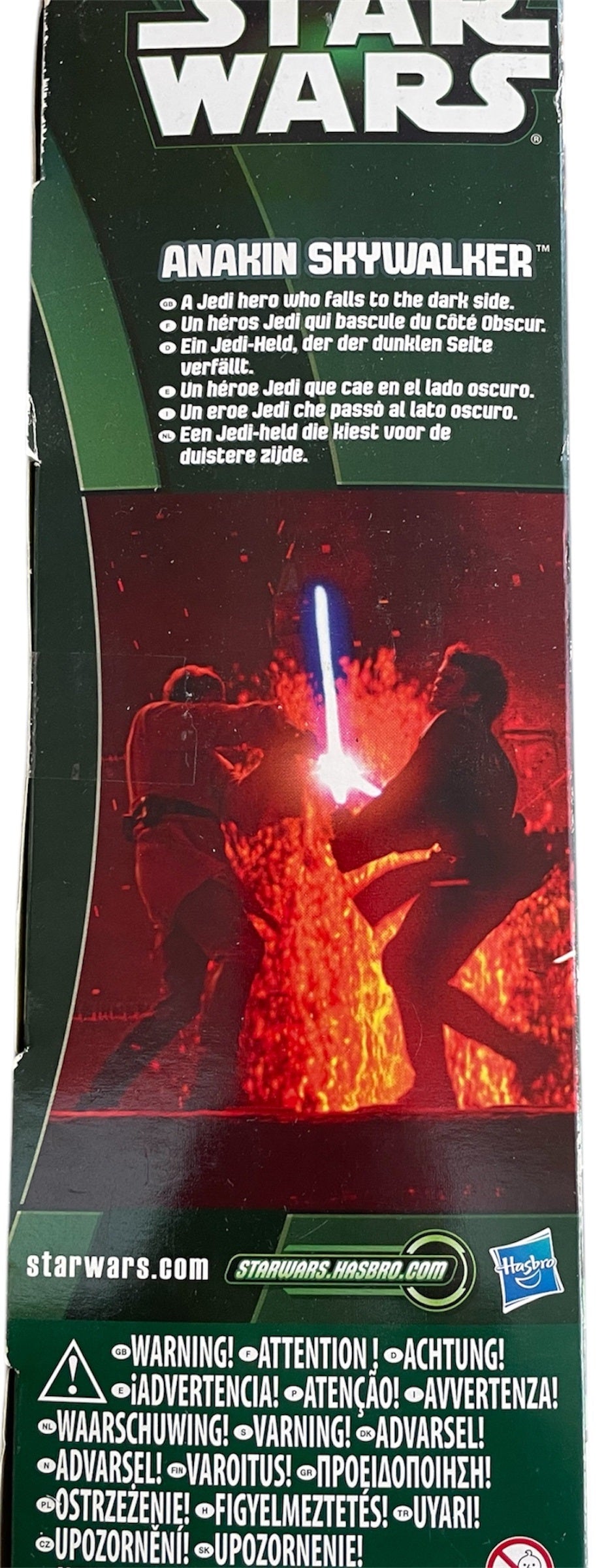 Vintage 2013 Star Wars Episode III Revenge Of The Sith Anakin Skywalker 12 Inch Action Figure - Brand New Factory Sealed Shop Stock Room Find