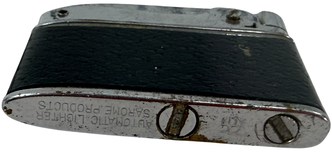 Vintage Sarome Automatic Lighter - Souvenir Ireland Map Design - 1950s/60s Japan - Good Condition