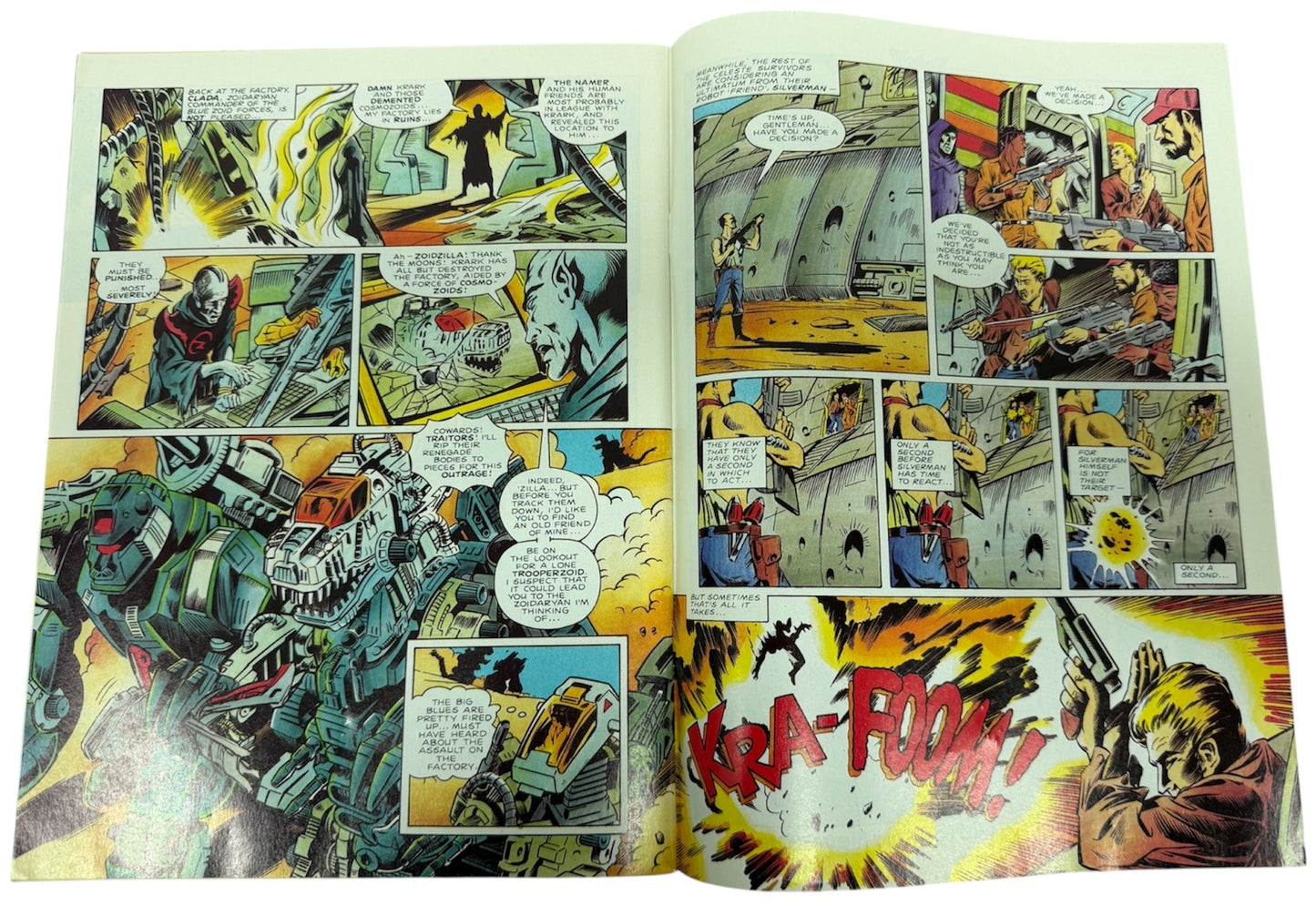 Vintage Marvel UK 1987 - Spring Special - Zoids Comic - Ultra Rare Copy In Fantastic Condition (8.0 Grade)