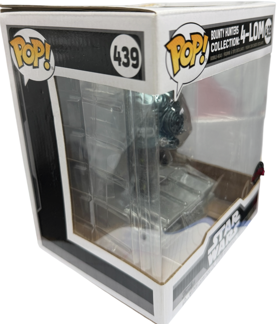 2021 Funko Pop Star Wars 4-LOM Deluxe Bounty Hunters Collection #439 Mint Condition - Ex Shop Stock