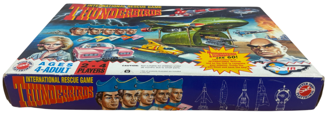 Vintage 1992 Gerry Andersons Thunderbirds International Rescue Board Game - Former Shop Counter Display Item