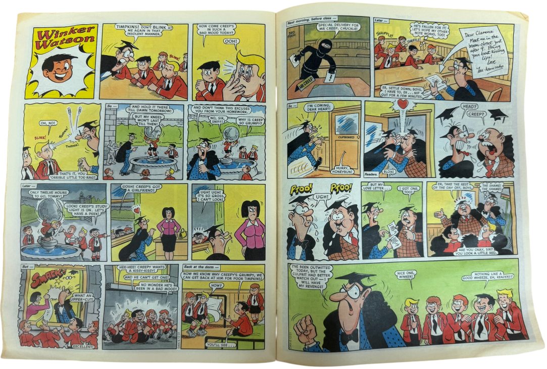 Vintage 2001 The Dandy Weekly Boys And Girls Comic Issue No.3133 December 8th 2001 By D C Thompson & Co (6.0 Grade)