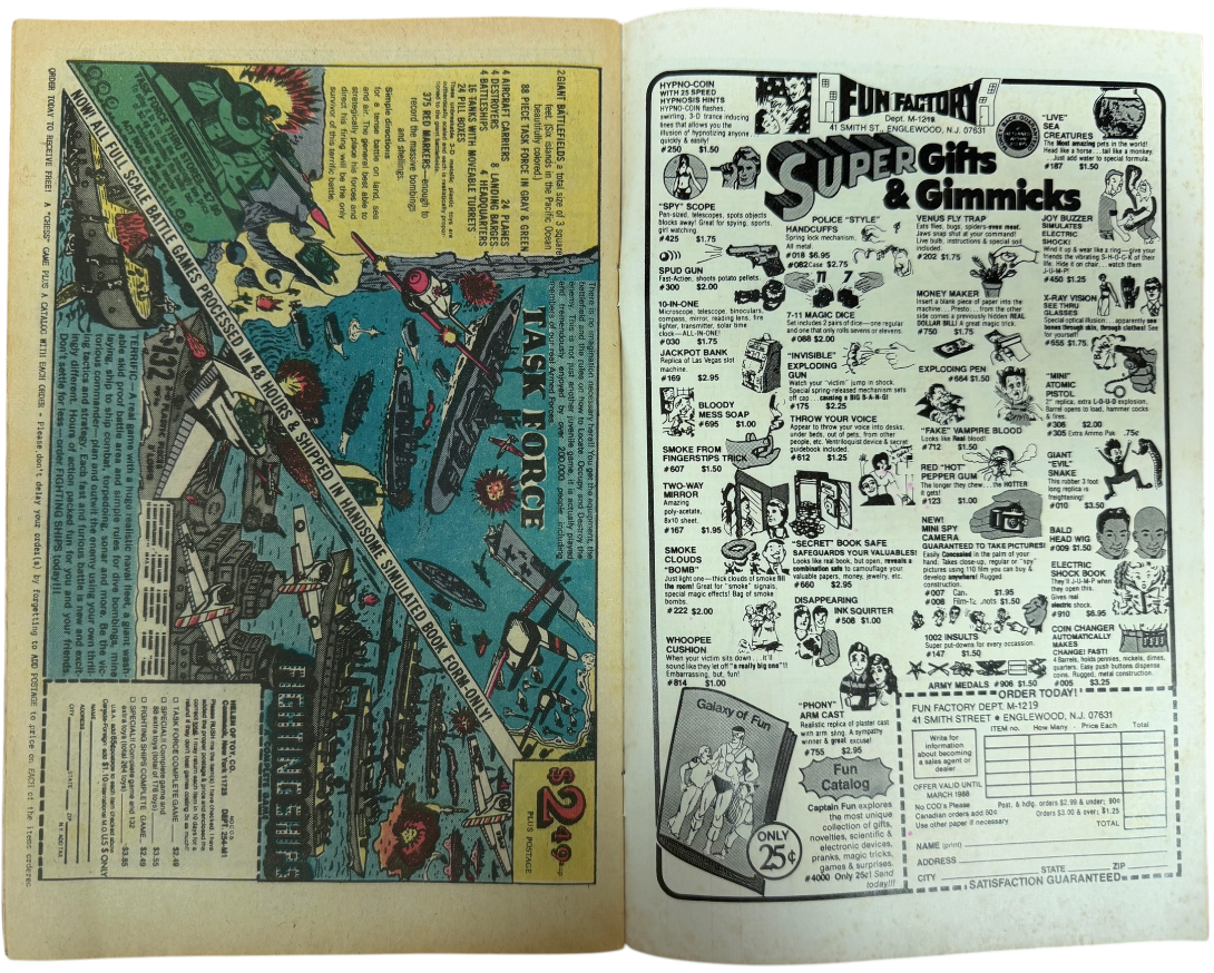 Vintage 1980 Marvel Comics - Star Trek Comic Issue No.7 October 1980 - Ex Shop Stock (Grade 7.0)