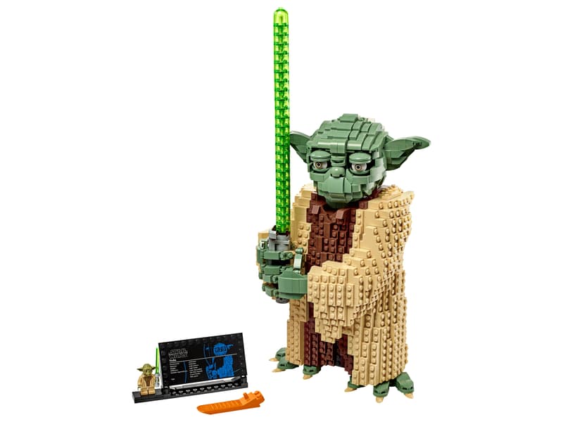 Disney / Lego 2019 Star Wars Yoda - Building Blocks Retired Construction Set Number 75255 - Brand New Factory Sealed