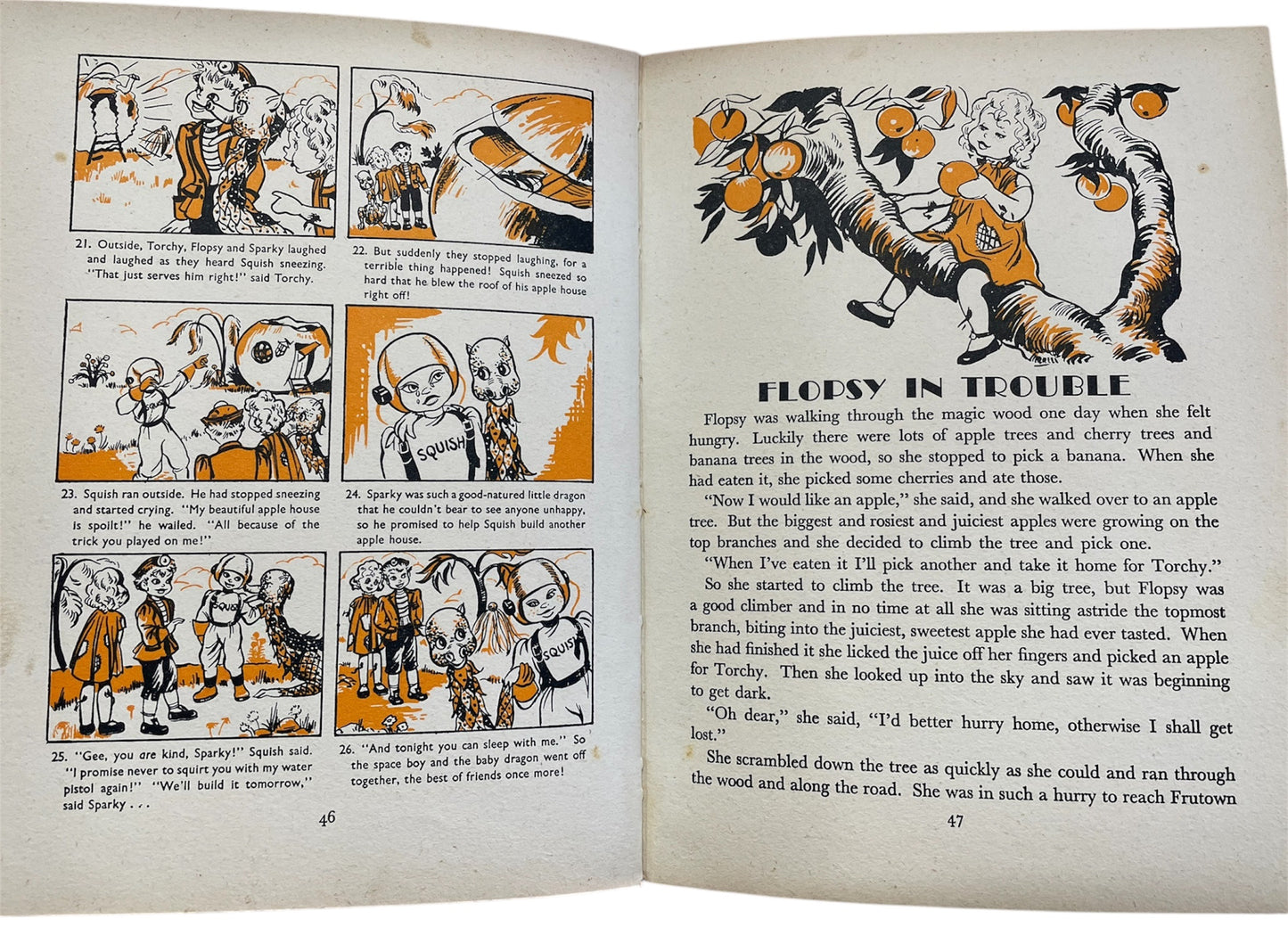 Vintage 1961 The Torchy Gift Book 2 - A Daily Mirror Book By Roberta Leigh - (Gerry Anderson Produced) Very Good Condition