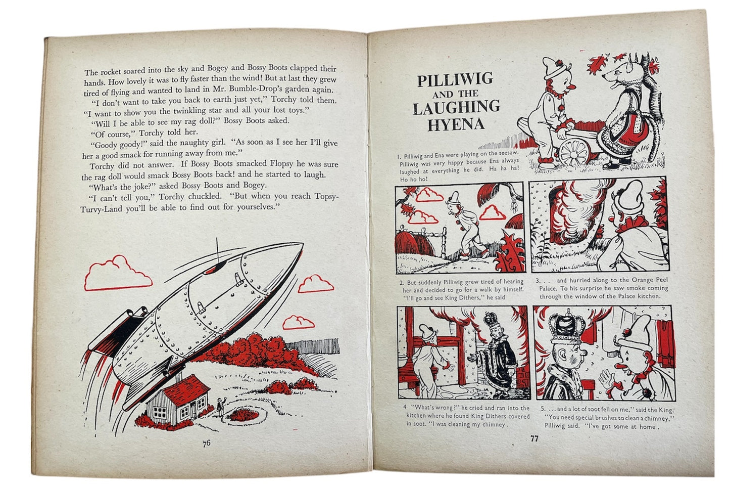 Vintage 1960 The Torchy Gift Book - A Daily Mirror Book By Roberta Leigh - (Gerry Anderson Produced) Very Good Condition