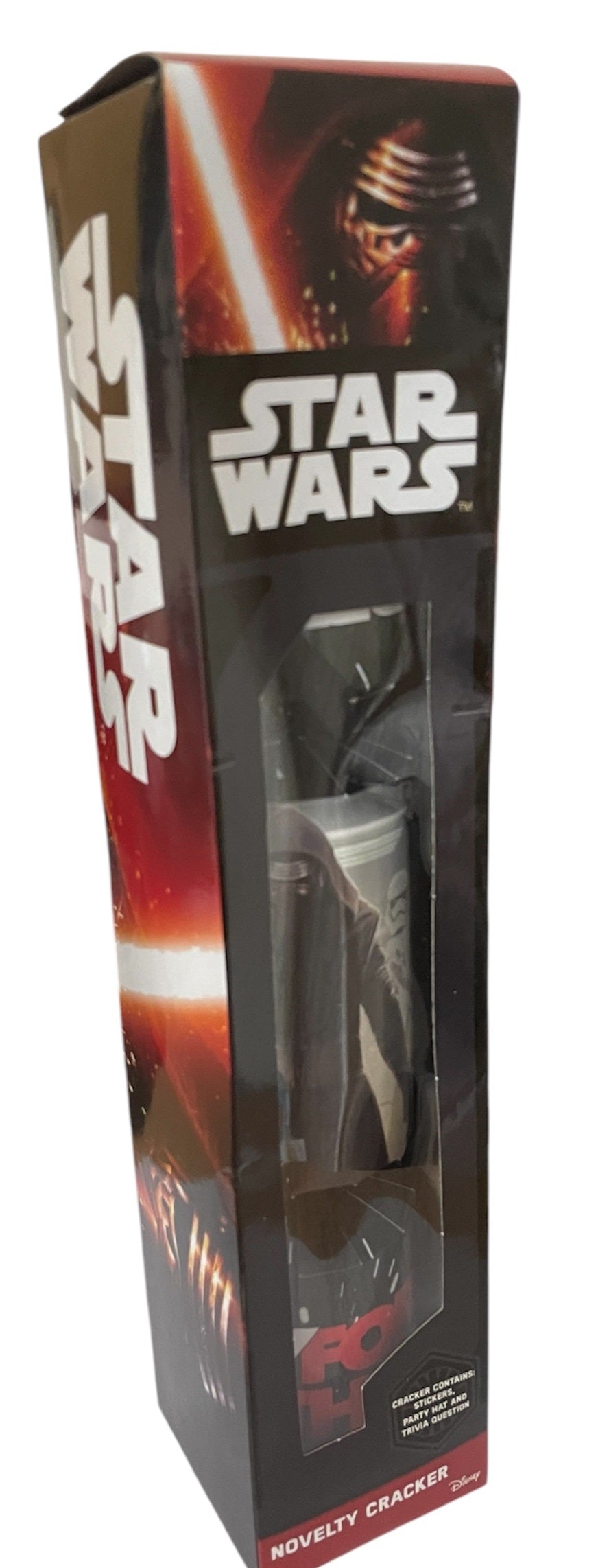 Vintage 2015 Star Wars Episode VII The Force Awakens Kylo Ren Novelty Christmas Cracker - Brand New Shop Stock Room Find