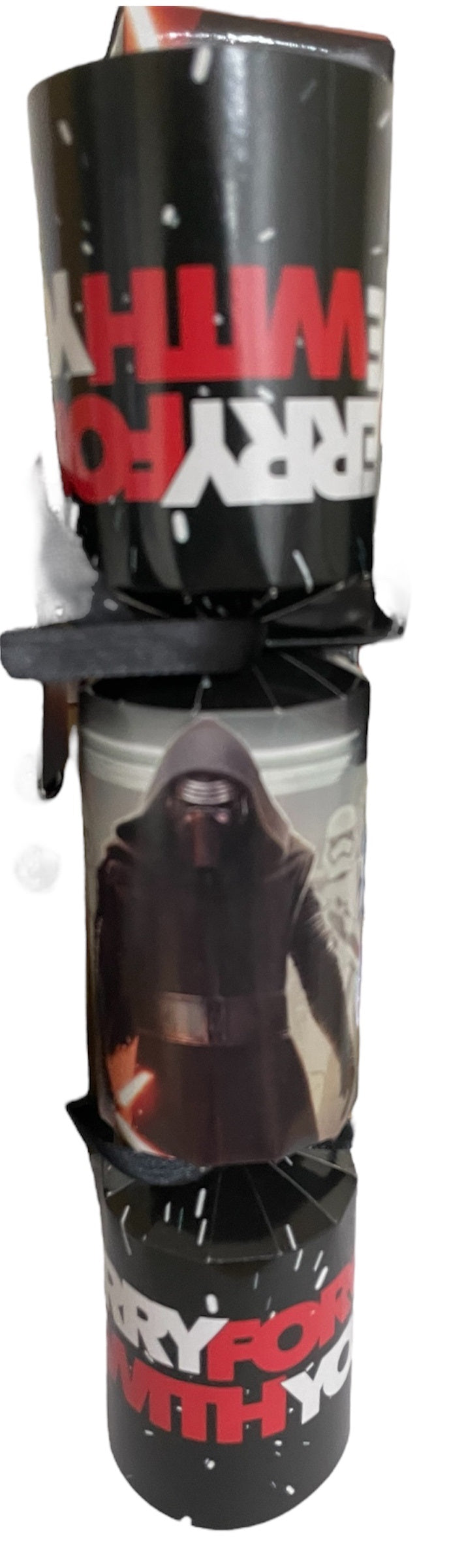 Vintage 2015 Star Wars Episode VII The Force Awakens Kylo Ren Novelty Christmas Cracker - Brand New Shop Stock Room Find