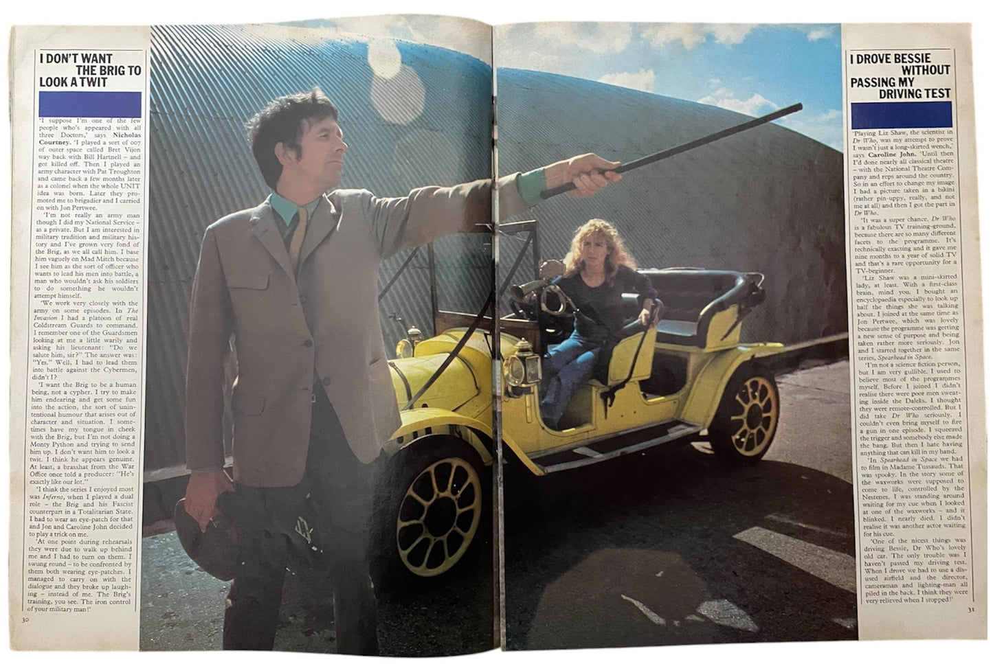 Vintage 1973 Original The Radio Times Doctor Dr Who 10th Anniversary Special Magazine Includes How To Build Your Own Dalek - Very Good Condition Vintage Magazine