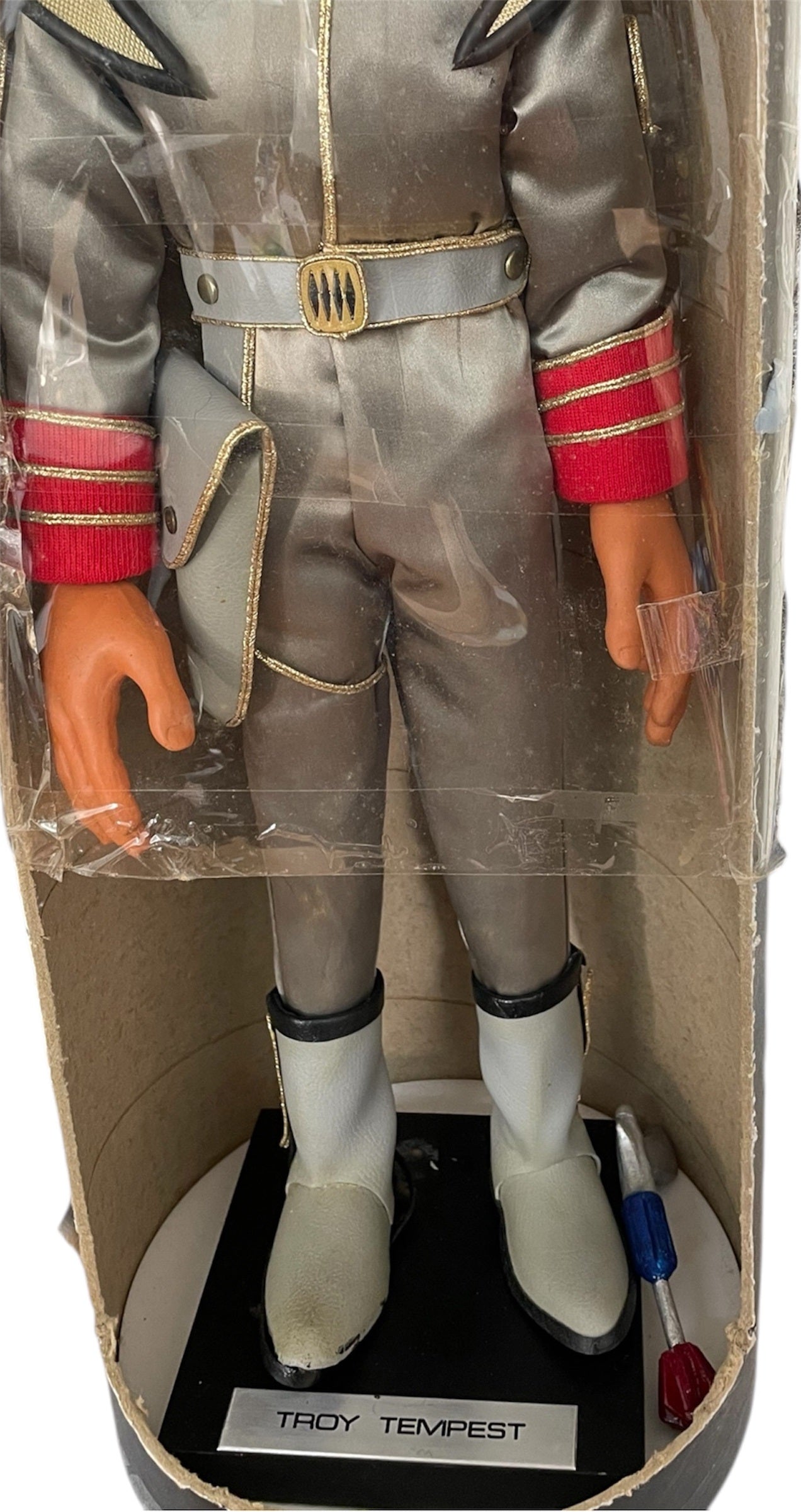 Vintage 2004 This Planet Earth - Gerry Andersons Stingray - Captain Troy Tempest 1:1 Scale Display Replica Puppet - Limited Edition No. 91/100 With Fantastic Condition With Display Stand