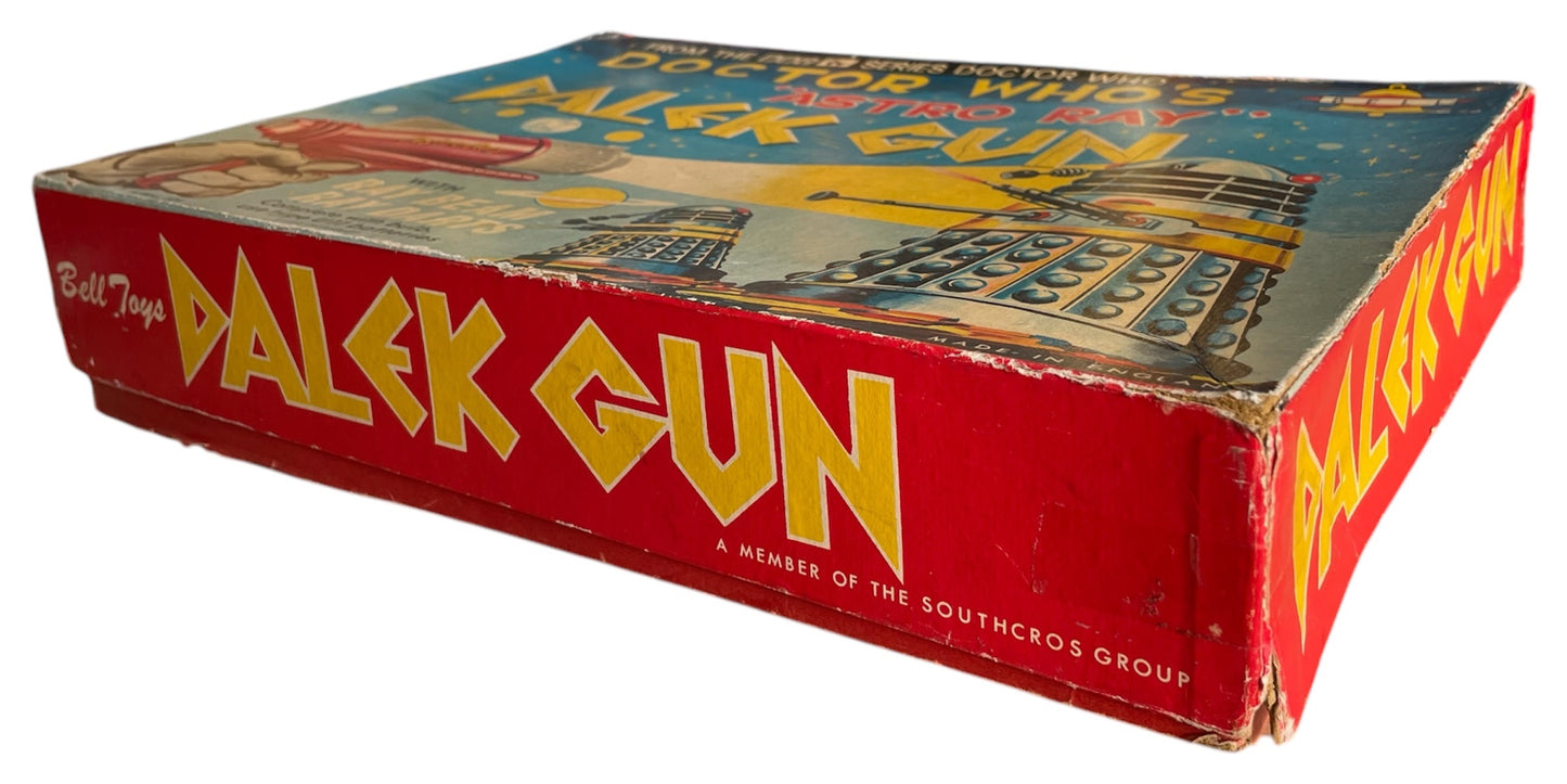 Vintage Bell Toys 1965 Doctor Dr Who's Astro Ray Dalek Gun From The Dr Who TV Series - Fantastic Condition & Complete In The Original Box
