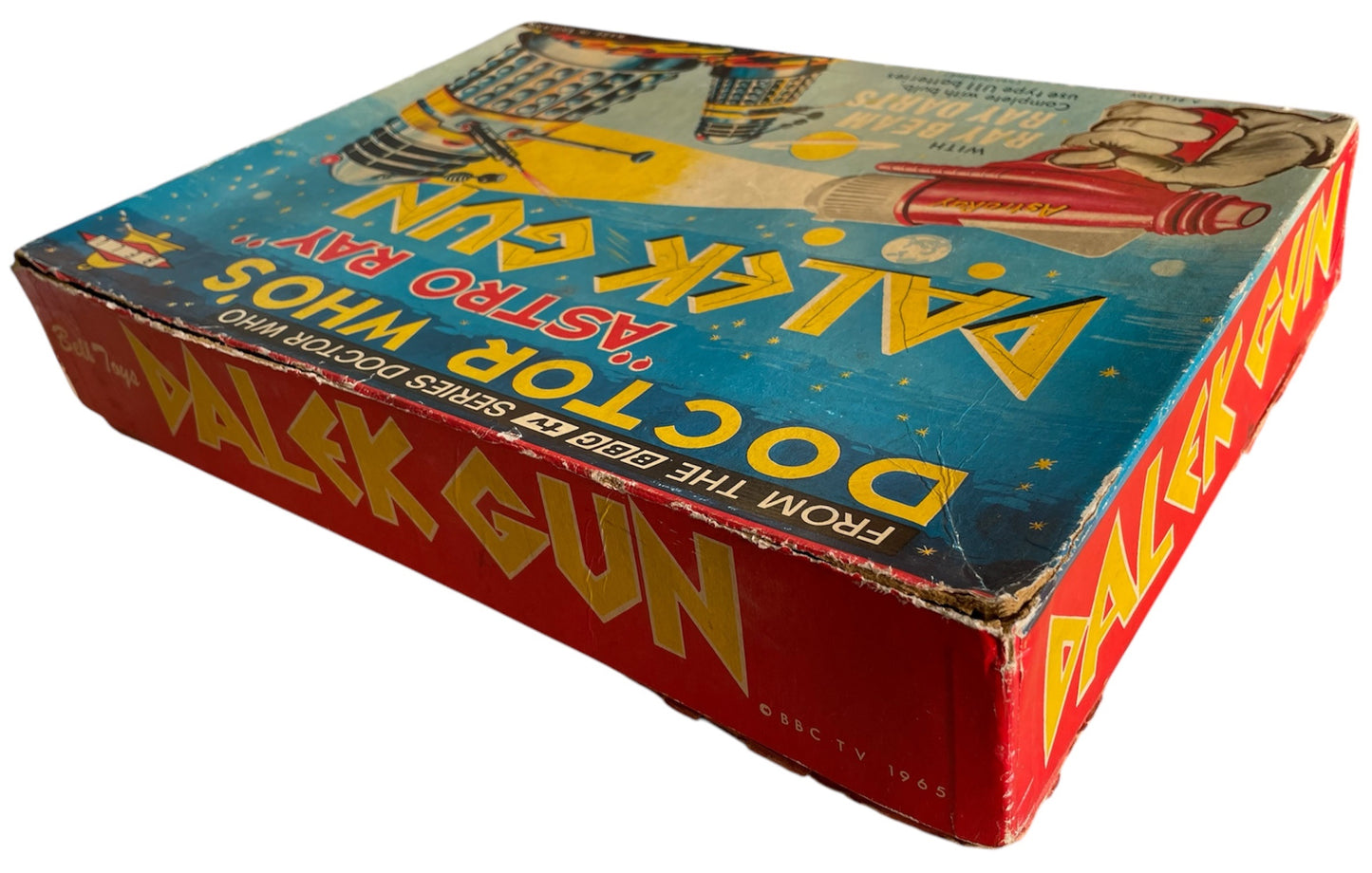 Vintage Bell Toys 1965 Doctor Dr Who's Astro Ray Dalek Gun From The Dr Who TV Series - Fantastic Condition & Complete In The Original Box