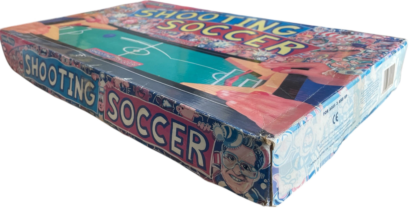 Vintage Cad Valley 1980's - Shooting Soccer Board Game - Fantastic Condition 100% Complete In The Original Box