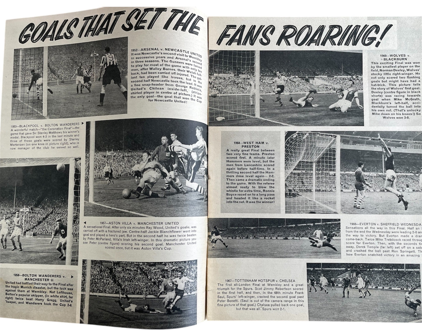 Vintage No. 1 Jag Weekly Tabloid Size Comic 4th May 1968 - Fantastic First issue With Free Gift - The Bobby More Book Of The FA Cup - Fantastic Condition Ultra Rare Former Shop Stock