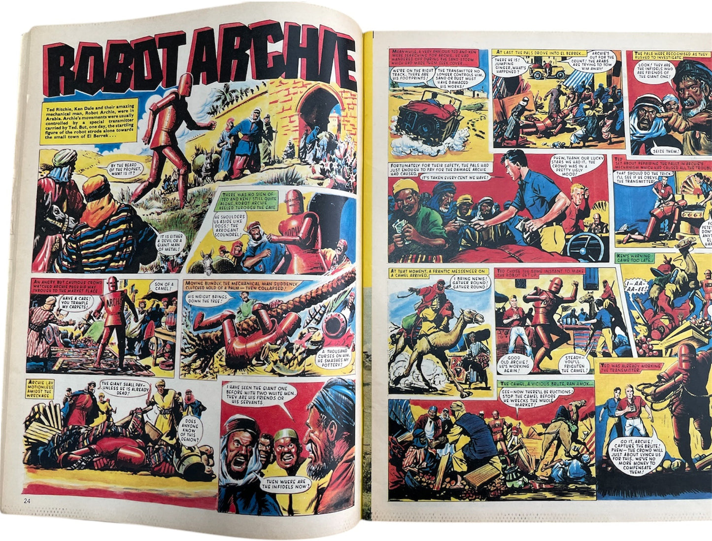 Vintage 1968 Lion And Valiant Special Extra Comic Anthology - Very Good Condition.