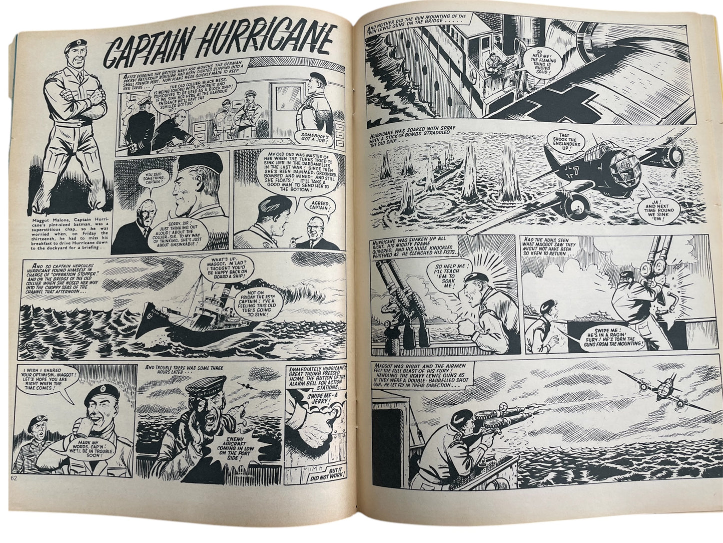 Vintage 1968 Lion And Valiant Special Extra Comic Anthology - Very Good Condition.