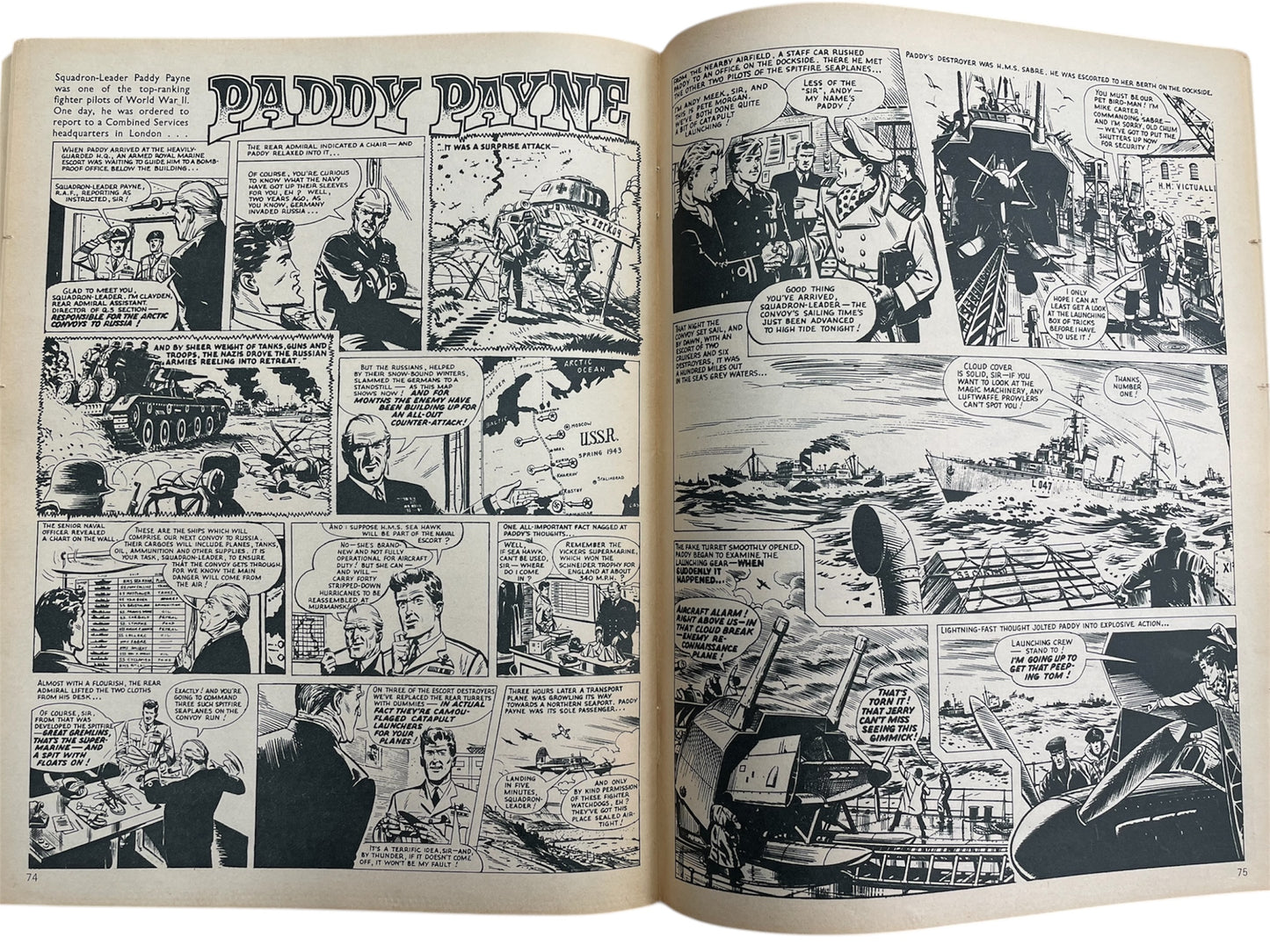 Vintage 1968 Lion And Valiant Special Extra Comic Anthology - Very Good Condition.