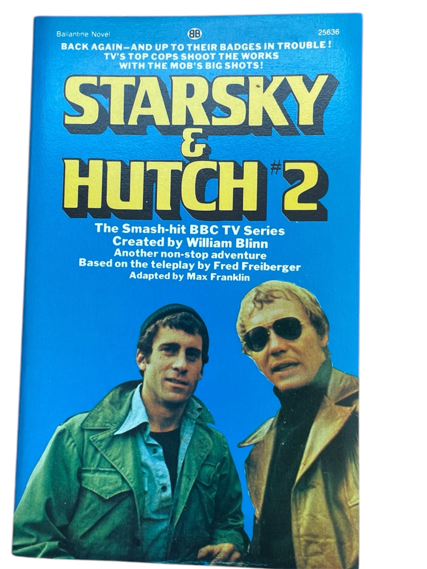 Vintage 1976 Starsky And Hutch No. 2 Paperback Book - Kill Huggy Bear - Based On The Hit TV Series - Near Mint Condition - Ex Shop Stock