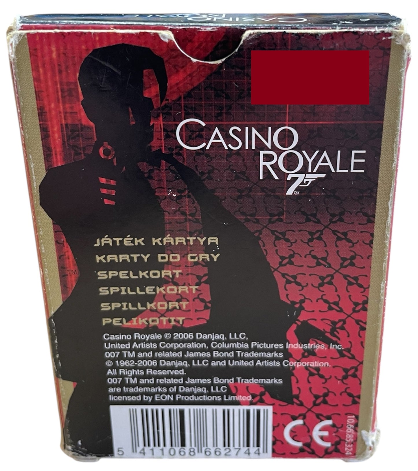 Vintage Cartamundi 2006 James Bond 007 Casino Royale Deck Of Playing Cards - In The Original Box - Former Shop Counter Display Set