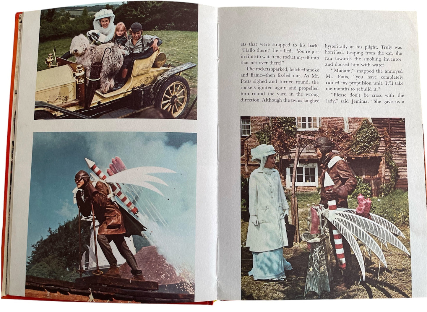 Vintage Collins 1968 The Adventures Of Chitty Chitty Bang Bang - A Special Motion Picture Edition - Hardback Book - Fantastic Condition