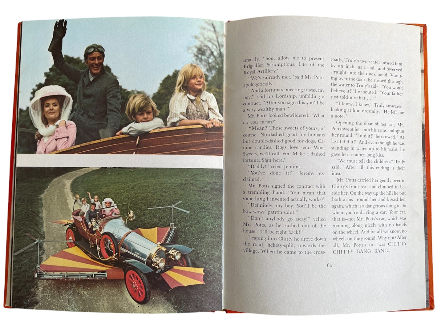 Vintage Collins 1968 The Adventures Of Chitty Chitty Bang Bang - A Special Motion Picture Edition - Hardback Book - Fantastic Condition
