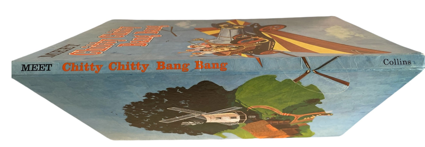 Vintage Collins 1968 Meet Chitty Chitty Bang Bang Large Hardback Book - Very Good Condition