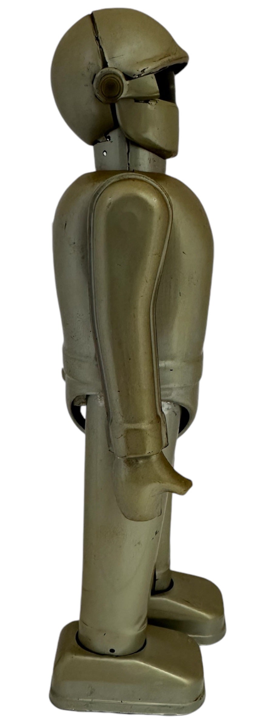 Vintage Rocket 2000 The Day The Earth Stood Still - Gort The Robot Metal Clockwork Wind Up Action Figure - Former Shop Counter Display Item
