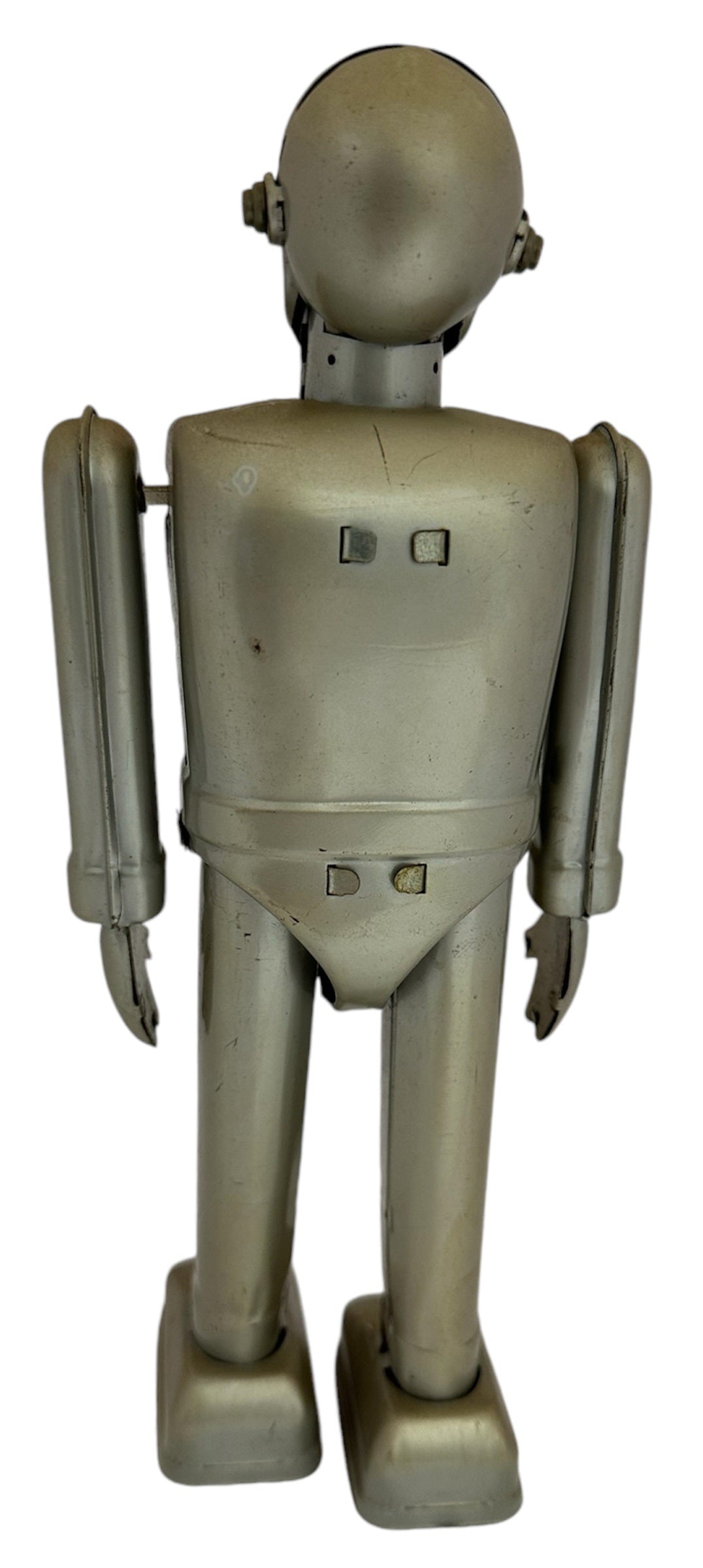 Vintage Rocket 2000 The Day The Earth Stood Still - Gort The Robot Metal Clockwork Wind Up Action Figure - Former Shop Counter Display Item