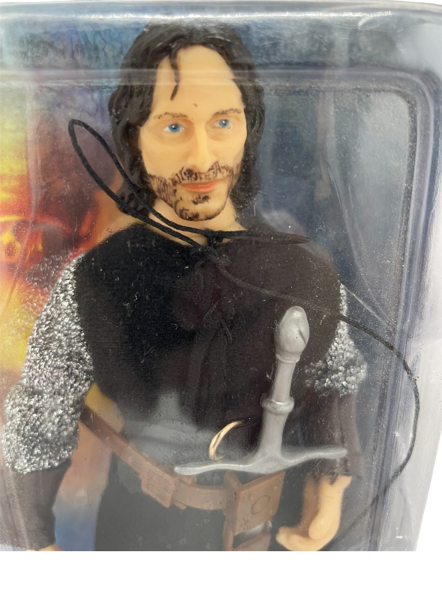 Marty Abrams Presents Mego Corporation Lord Of The Rings Aragon 8 Inch Fully Articulated Action Figure - Brand New Factory Sealed