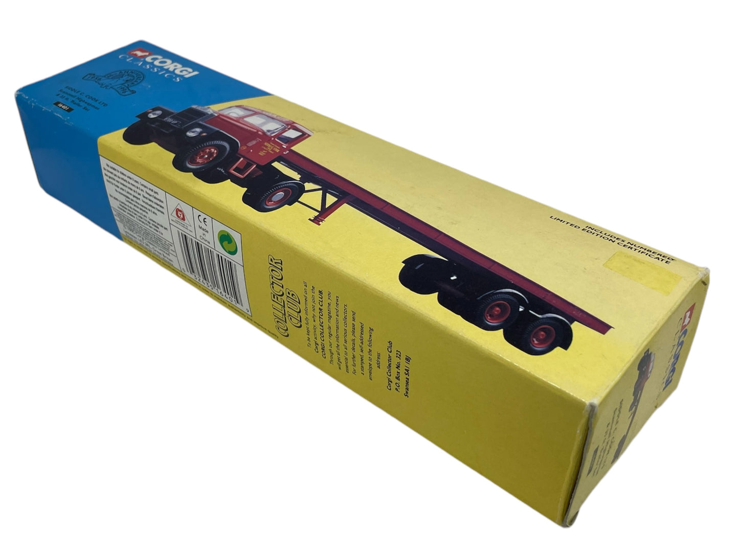 Vintage 1995 Corgi Classics 40th Anniversary Limited Edition Siddle C Cook Ltd Scammell Highwayman & 33ft Trailer Set - 1:50 Scale Die-Cast Vehicle No. 16401 - Brand New Shop Stock Room Find