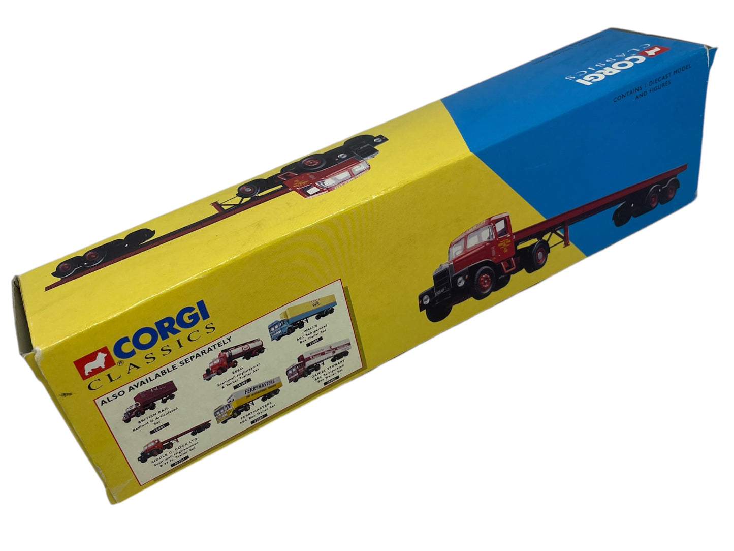 Vintage 1995 Corgi Classics 40th Anniversary Limited Edition Siddle C Cook Ltd Scammell Highwayman & 33ft Trailer Set - 1:50 Scale Die-Cast Vehicle No. 16401 - Brand New Shop Stock Room Find