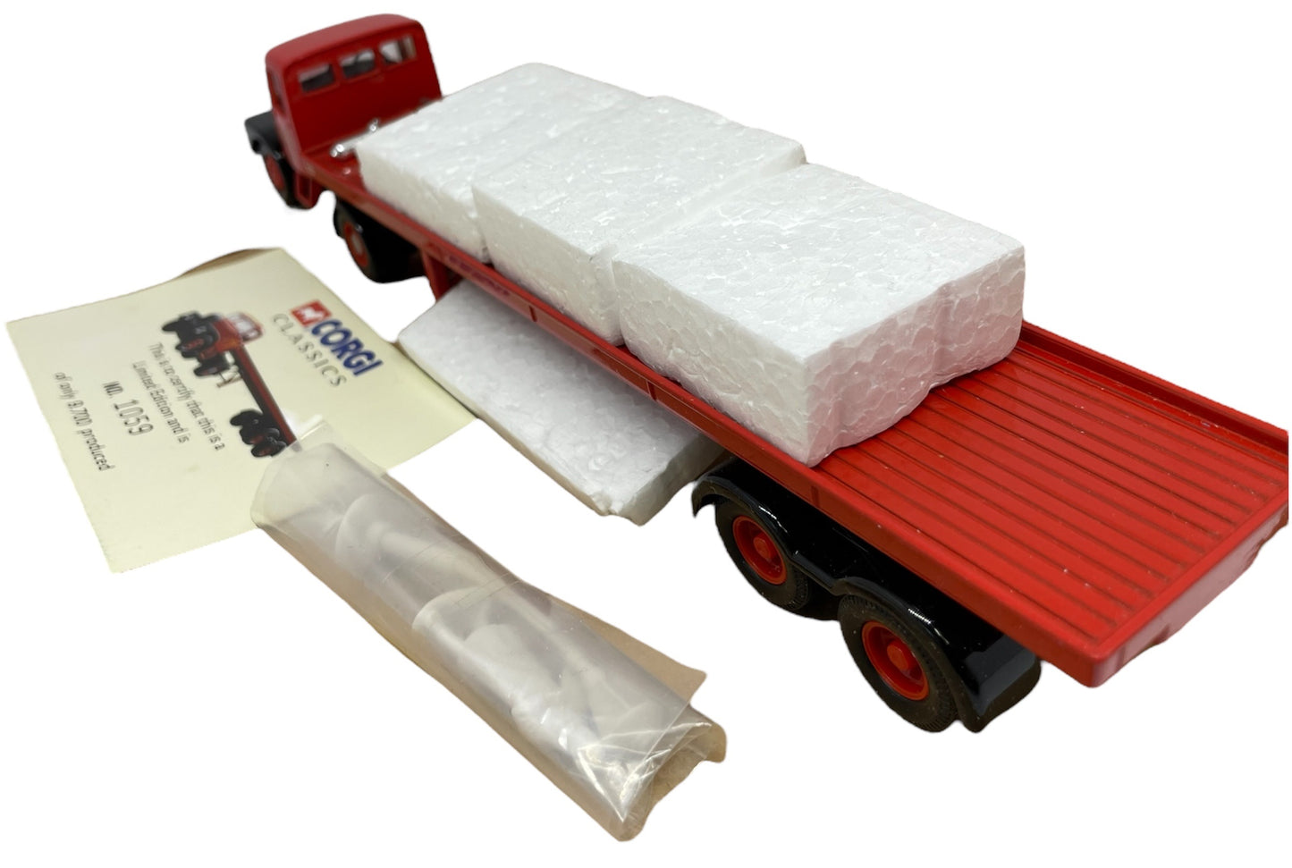 Vintage 1995 Corgi Classics 40th Anniversary Limited Edition Siddle C Cook Ltd Scammell Highwayman & 33ft Trailer Set - 1:50 Scale Die-Cast Vehicle No. 16401 - Brand New Shop Stock Room Find