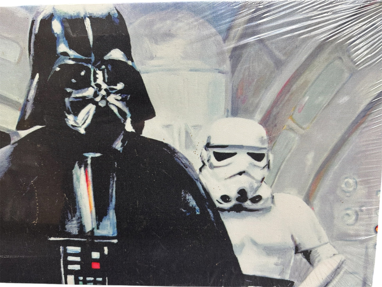Star Wars The Original Trilogy Darth Vader Canvas Art Wall Mountable Print - The Sith Lord And His Stormtroopers - Brand New & Factory Sealed