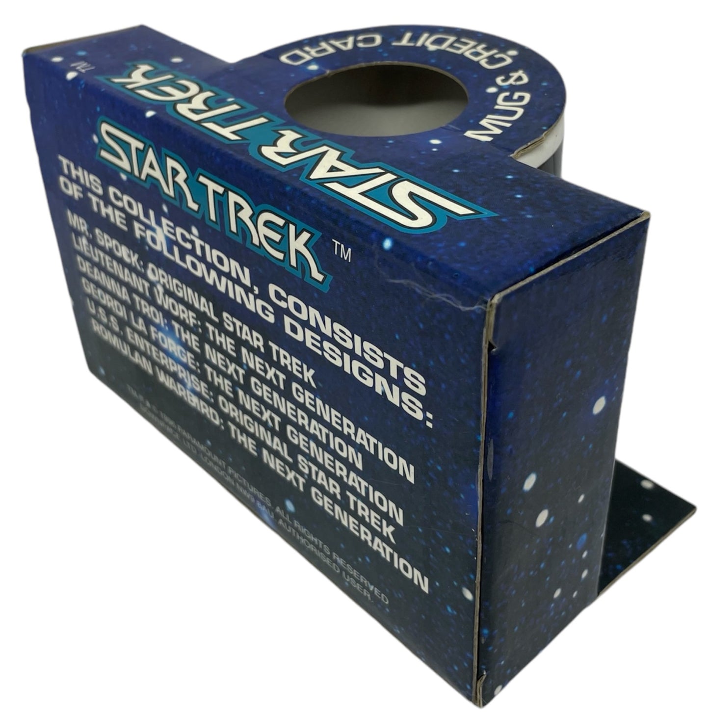 Vintage 1996 Star Trek The Next Generation Romulan Warbird Collectable Credit Card And Ceramic Mug Set - In The Original Box - Shop Stock Room Find