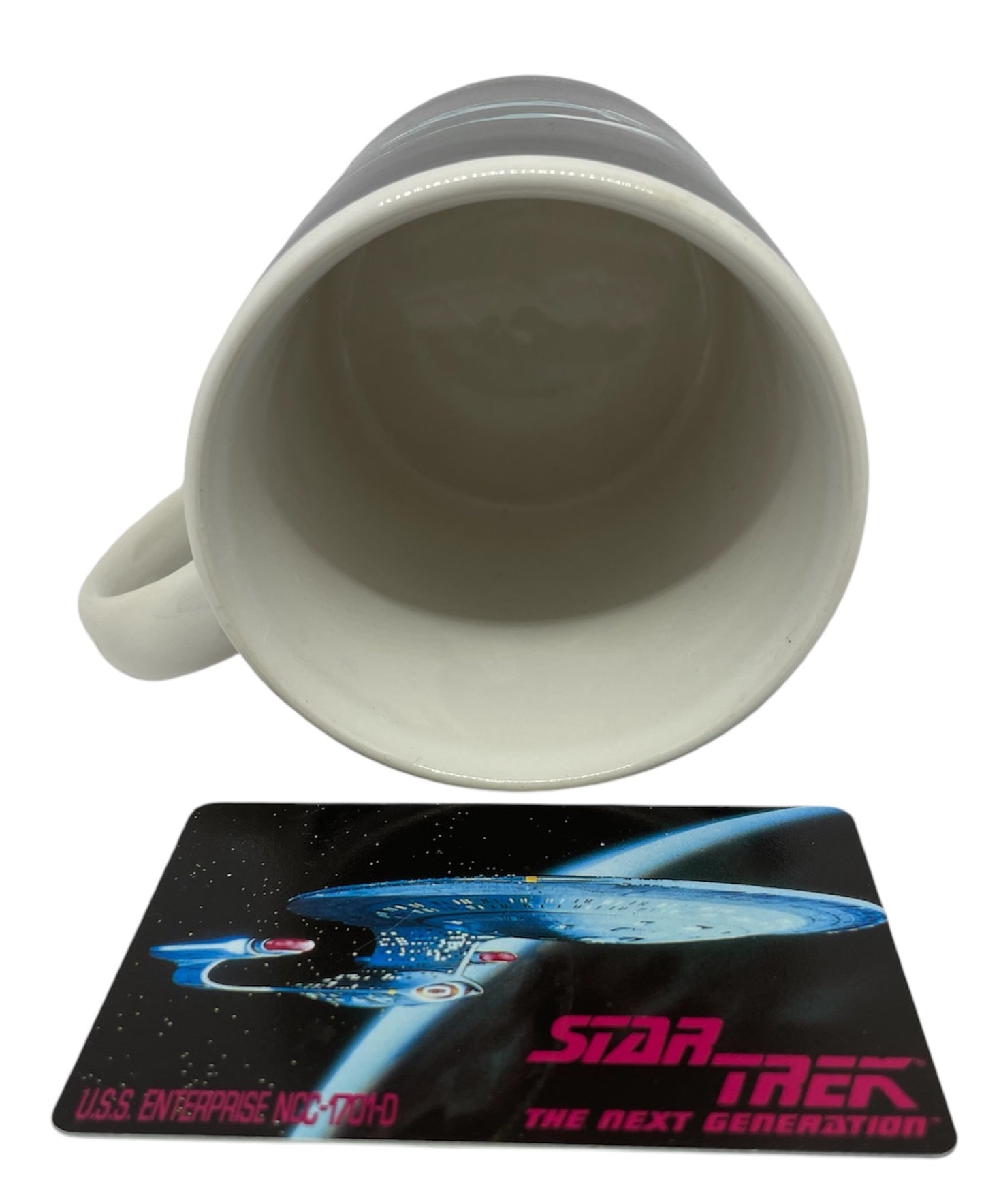 Vintage 1996 Star Trek The Next Generation Romulan Warbird Collectable Credit Card And Ceramic Mug Set - In The Original Box - Shop Stock Room Find