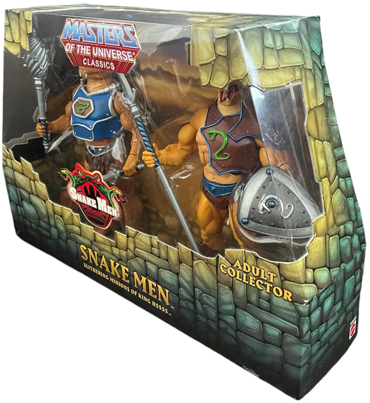 Vintage 2012 Mattel Masters Of The Universe Classics - Snake Men - Slithering Minions Of King Hsss Action Figure Set - Brand New Factory Sealed Shop Stock Room Find