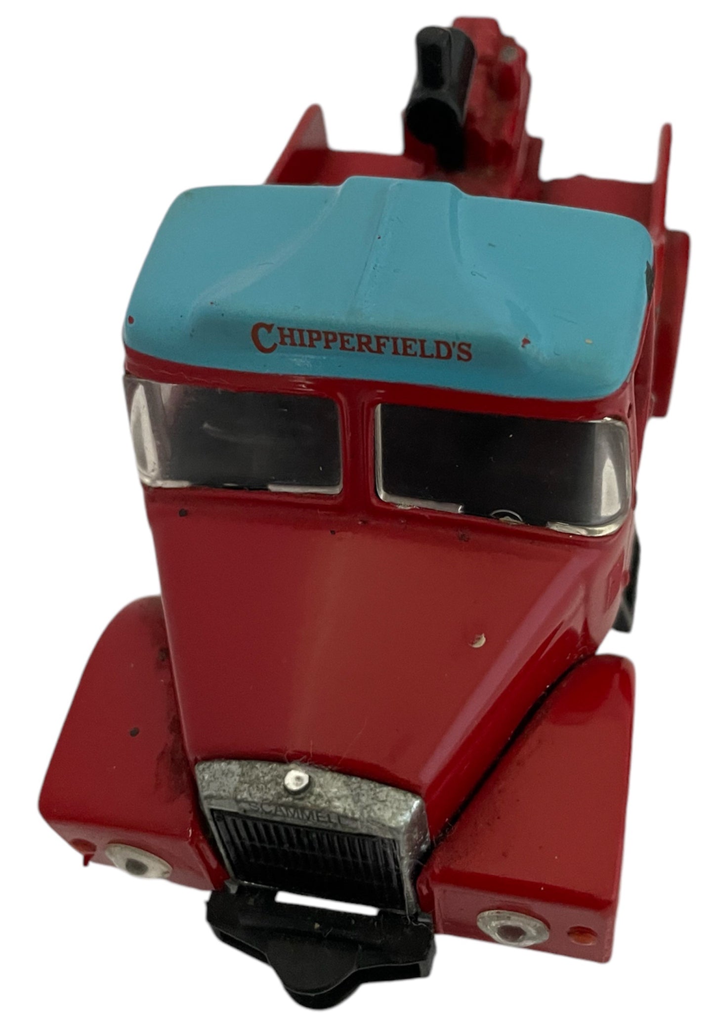 Vintage Corgi Classics 1994 Chipperfields Circus Scammel Highwayman Truck With Two Trailers Replica Model Vehicle Set 1:50 Scale Model Set - In The Original Box