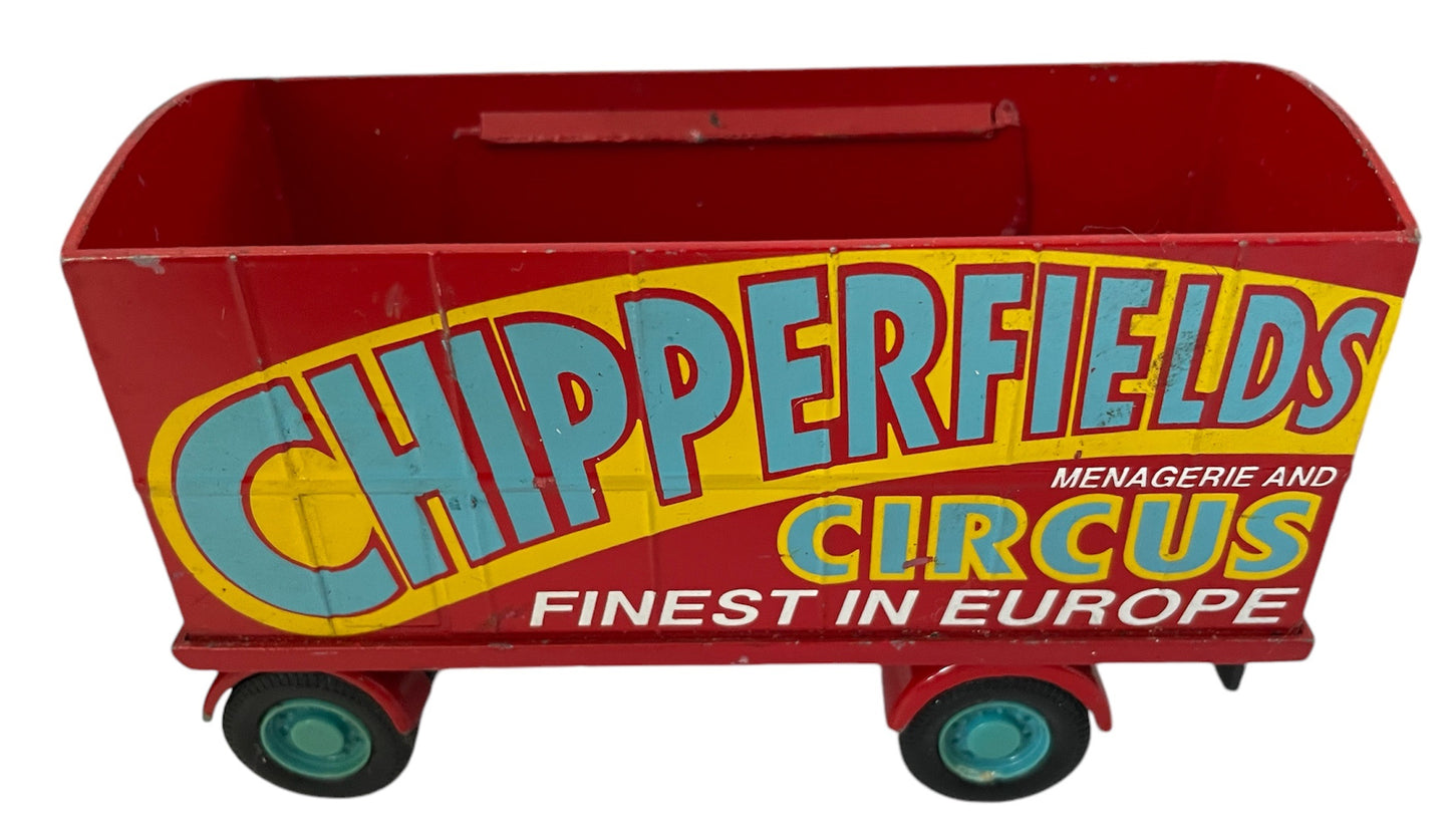Vintage Corgi Classics 1994 Chipperfields Circus Scammel Highwayman Truck With Two Trailers Replica Model Vehicle Set 1:50 Scale Model Set - In The Original Box