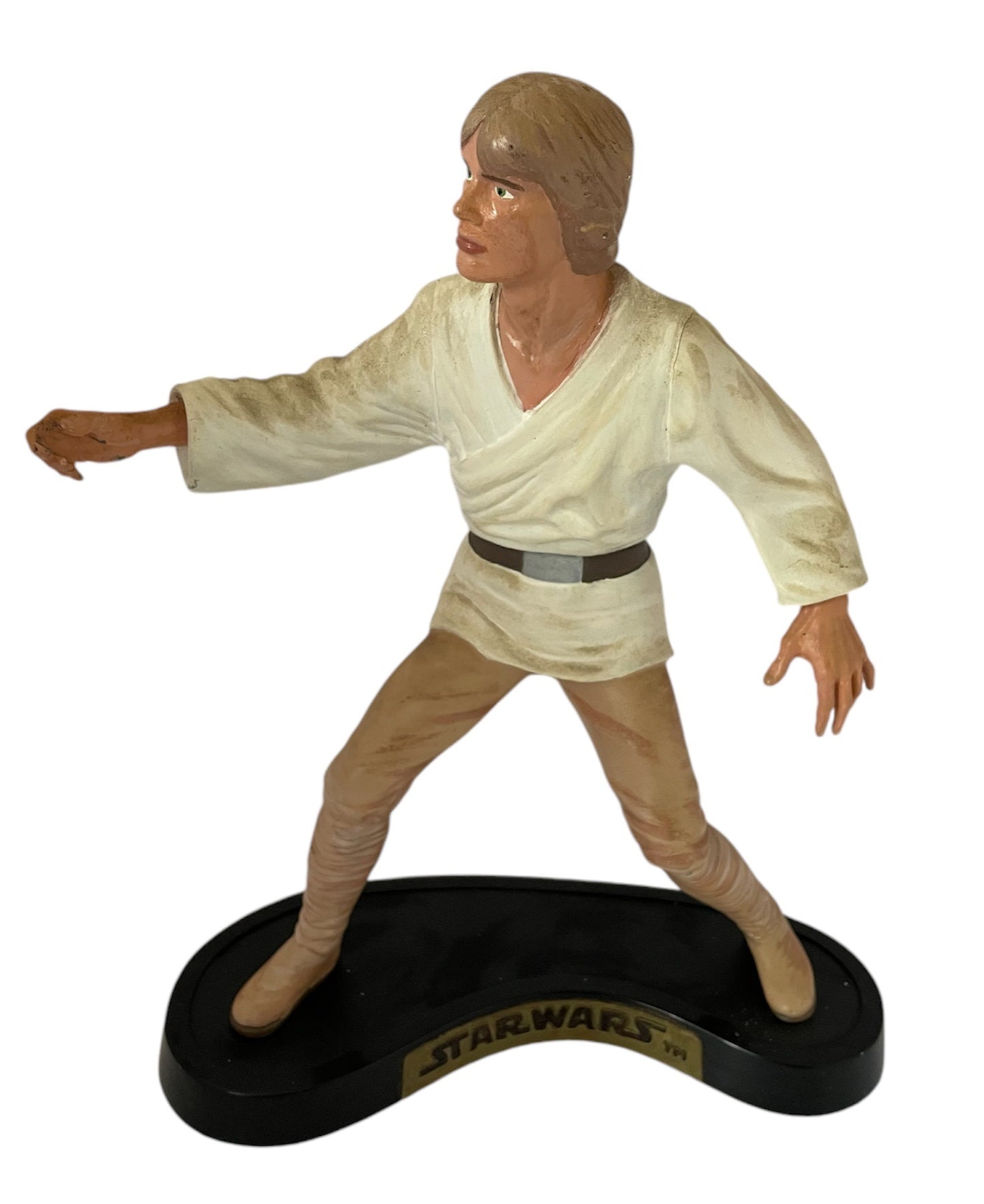 Vintage 1995 Ultra Rare Star Wars Collector Edition Luke Skywalker Highly Detailed Vinyl Model Kit - Fully Built Former Display Model Complete With Original Box.