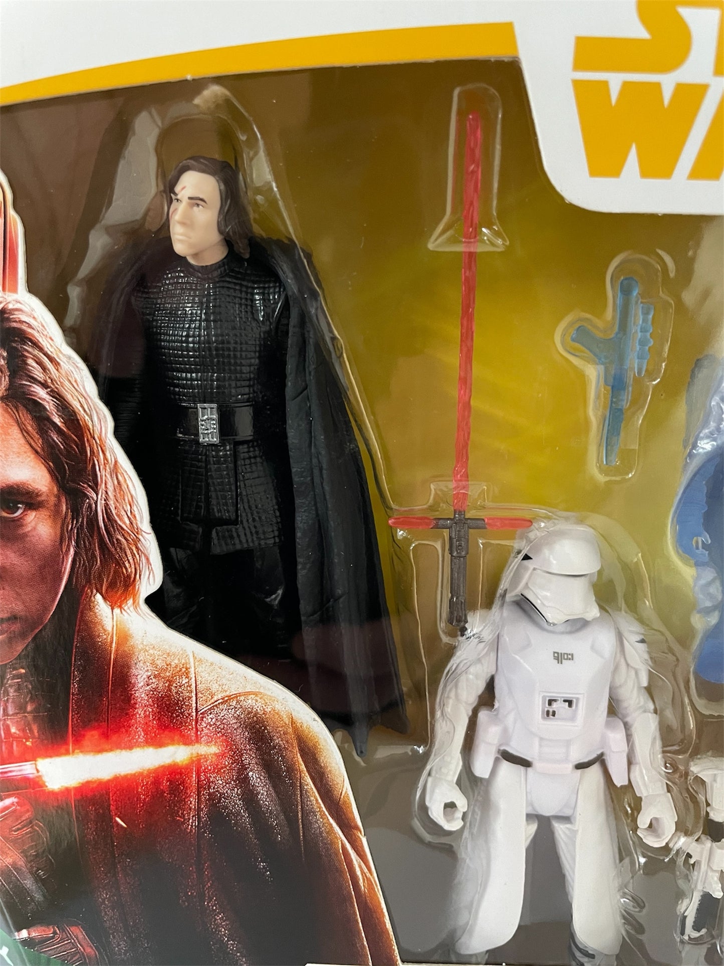 Star Wars The Last Jedi Force Link 2.0 - Rey, Poe, Maz, Snowtrooper & Kylo Ren 5-Pack 3 3/4 Inch Action Figure Set - Brand New Factory Sealed