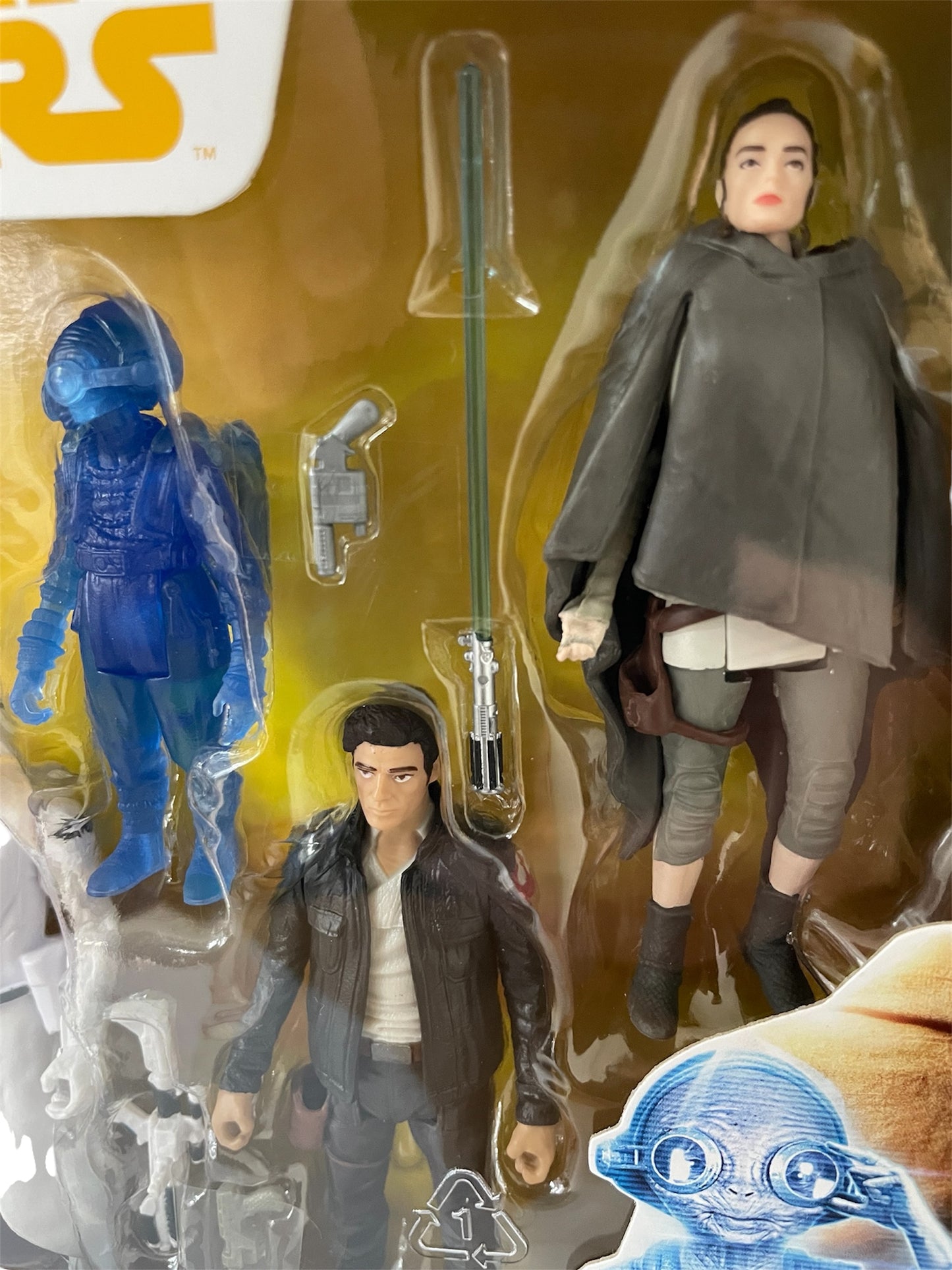 Star Wars The Last Jedi Force Link 2.0 - Rey, Poe, Maz, Snowtrooper & Kylo Ren 5-Pack 3 3/4 Inch Action Figure Set - Brand New Factory Sealed