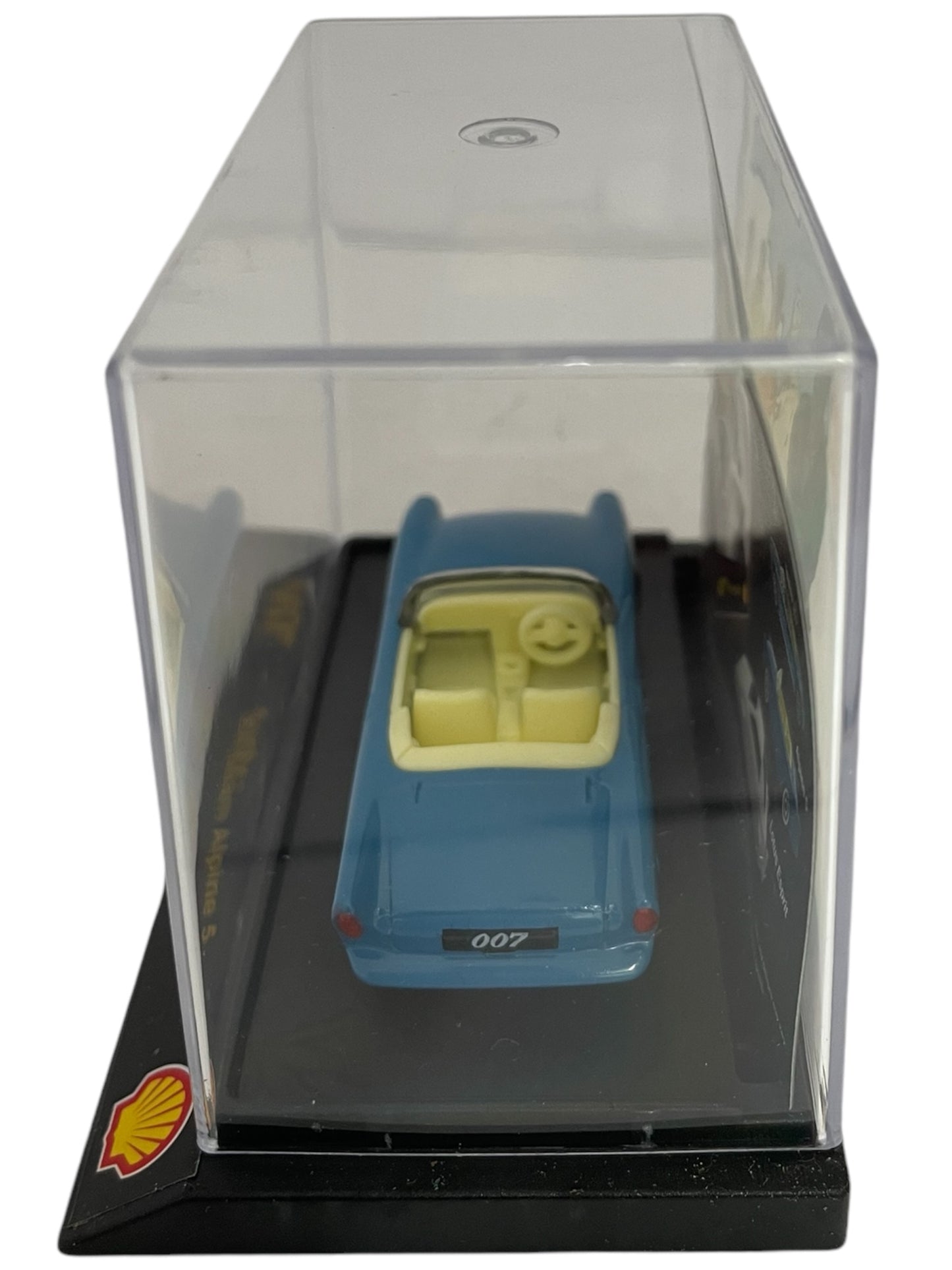 Vintage 2008 Shell James Bond 007 - Dr No - Sunbeam Alpine 5 1:64 Scale Die-Cast Model Vehicle With Movie Card Backlot - Factory Sealed Shop Stock Room Find