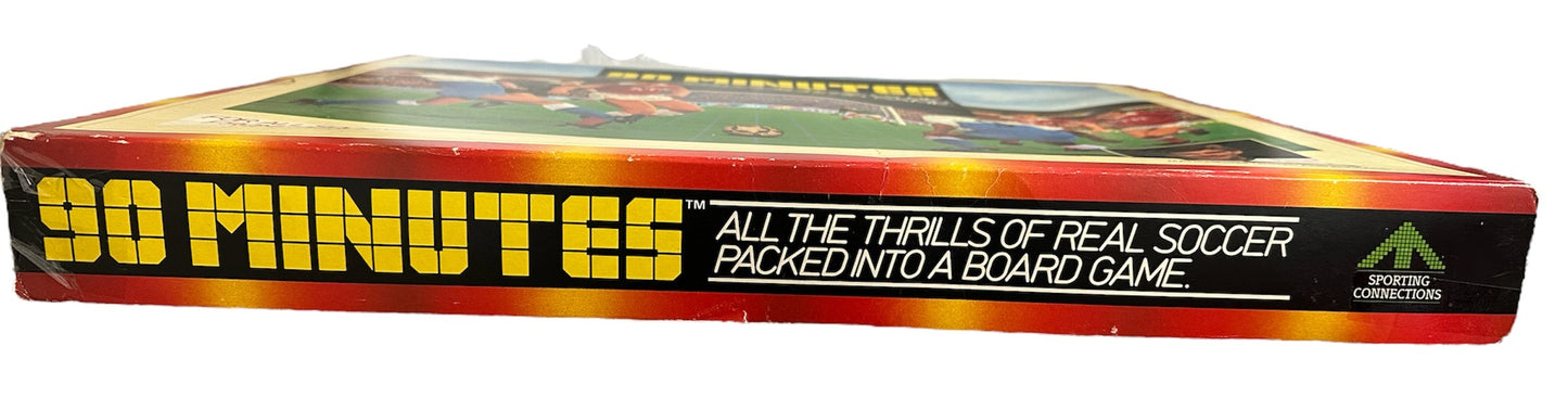 Sporting Connections 1986 - Bryan Robsons 90 Minutes Soccer Board Game - All The Thrills Of Real Soccer Packed Into A Board Game - Fantastic Condition 100% Complete In The Original Box