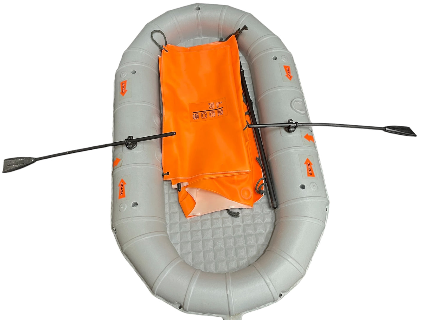 Vintage Cherilea 1976 Big 12 Series - Action Man Life Raft - Real Floating Model With Waterproof Covers - Fantastic Condition Former Display Set