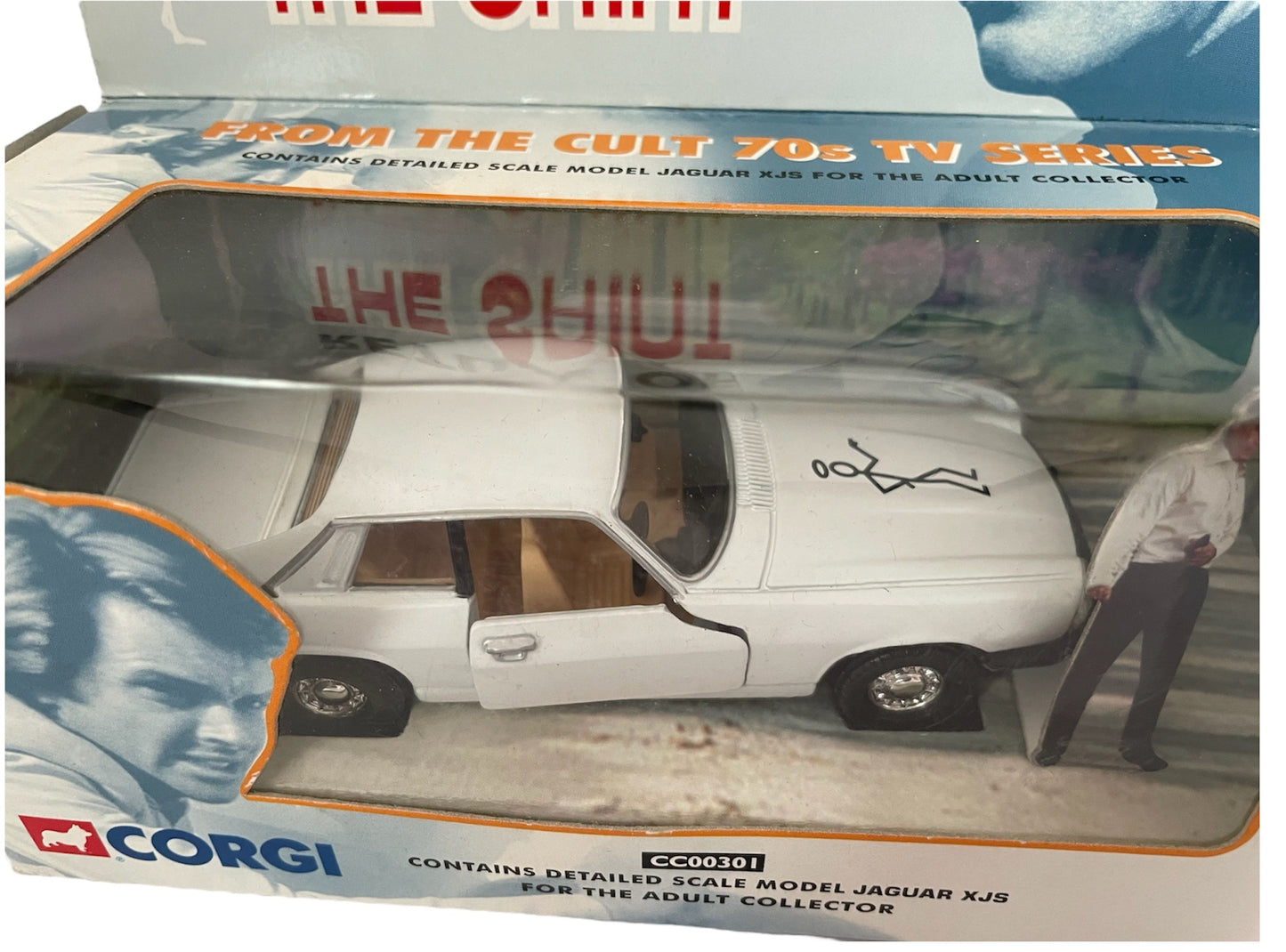 Vintage 2002 Corgi The Return Of The Saint Jaguar XJS Diecast Model Vehicle No. CC00301 - Shop Stock Room Find